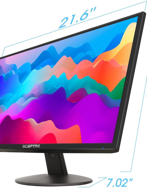 Load image into Gallery viewer, E249W-19203R 24-Inch FHD LED Gaming Monitor 2X HDMI VGA 75Hz Build-In Speakers, Machine Black
