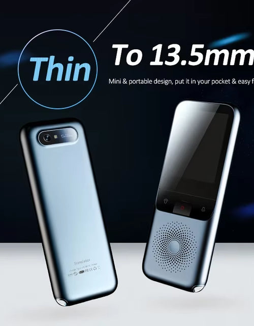 Load image into Gallery viewer, T11 Portable Audio Translator 138 Language Smart Translator Offline in Real Time Smart Voice AI Voice Photo Translator T10Pro
