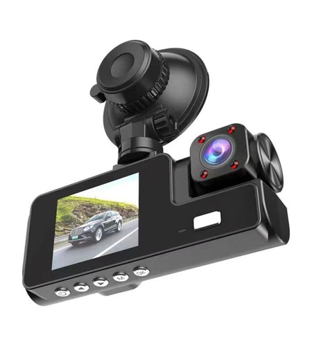 Dash Cam Front and Rear, 1080P FHD DVR Car Driving Recorder 2.0Inch IPS Screen Dashboard Camera 170°Wide Angle, G-Sensor,Parking Monitor,Loop Recording