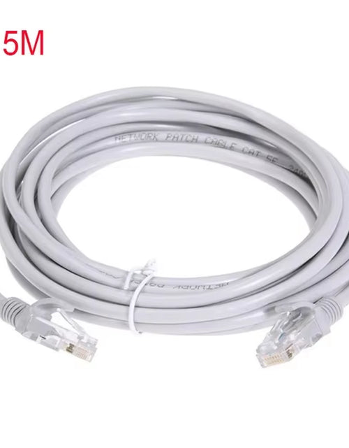 Load image into Gallery viewer, Cable Ethernet De Alta Velocidad Cat5E RJ45 Cable De Red LAN Enrutador De Ordenador Patch Cord , 1M/5M/10M/15M/20M/30M/50M
