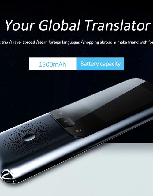 Load image into Gallery viewer, T11 Portable Audio Translator 138 Language Smart Translator Offline in Real Time Smart Voice AI Voice Photo Translator T10Pro
