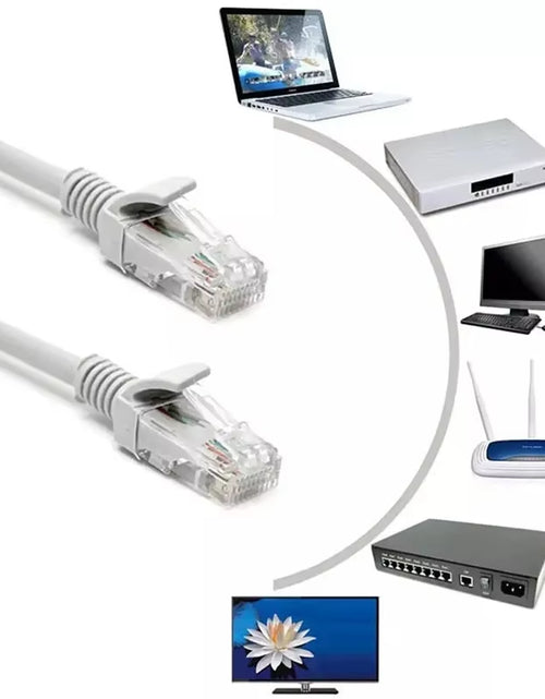 Load image into Gallery viewer, Cable Ethernet De Alta Velocidad Cat5E RJ45 Cable De Red LAN Enrutador De Ordenador Patch Cord , 1M/5M/10M/15M/20M/30M/50M
